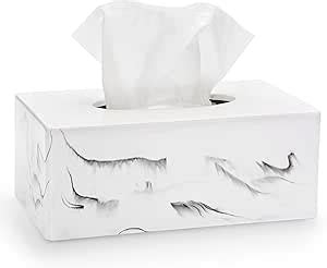 Amazon Sumnacon Rectangular Tissue Box Cover Stylish Resin