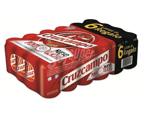 Cruzcampo Cerveza Joven Tipo Lager Y Estilo Pilsen De Color Rubio 33cl