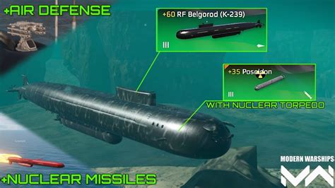 New Submarine Rf Belgorod K With Nuclear Torpedo Poseidon