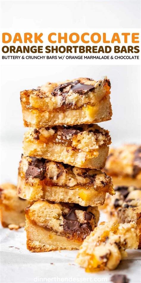 Dark Chocolate Orange Shortbread Bars Artofit