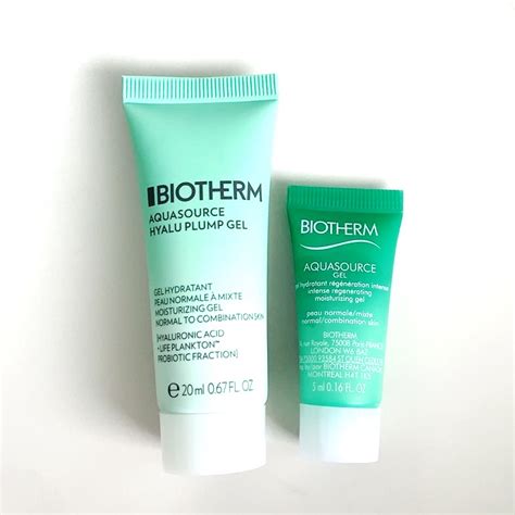 Biotherm Aquasource Hyalu Plump Gel Ml Aquasource Gel Ml Shopee