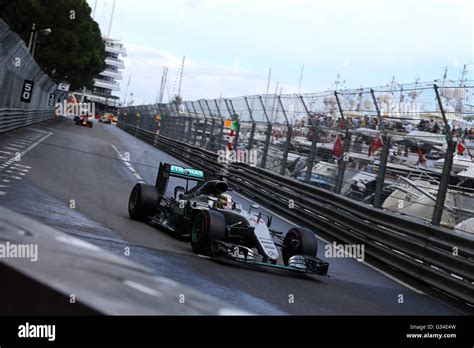 Lewis Hamilton Gbr Amg Mercedes F Team Gp Monaco