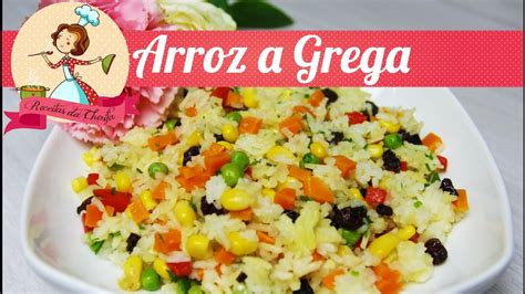 Especial De Natal Arroz A Grega YouTube