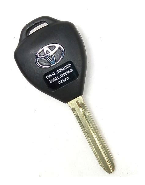 Llave Carcasa Toyota Yaris Rav4 Corolla Camry Dhl Gratis Mercado