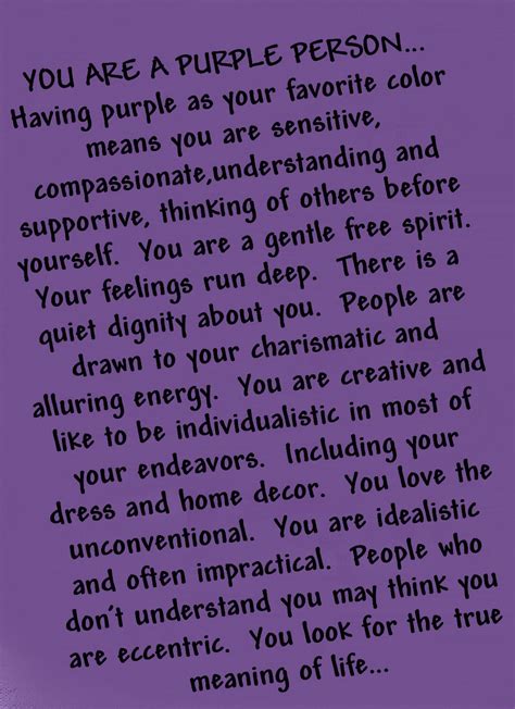 Pin By Linda Bane On Passion For Purple Purple Meaning Purple Quotes