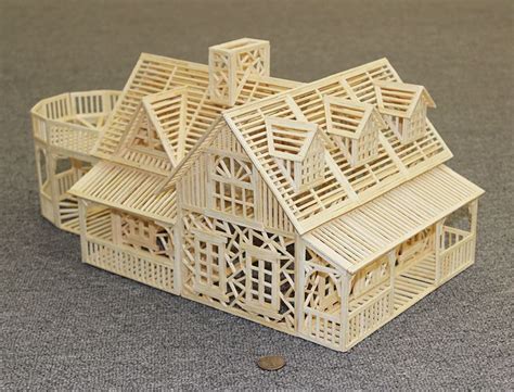 Popsicle Stick House Plans Pdf