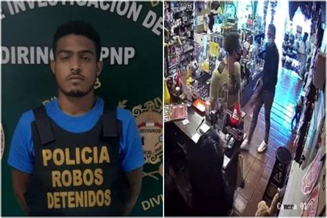 Pnp Capturó A Caraqueño Que Asaltó A Turista En Una Tienda En Miraflores