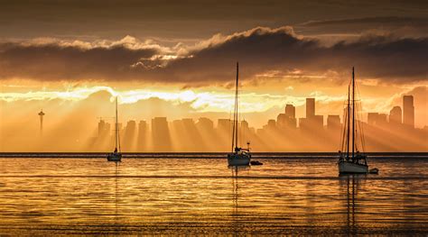 Seattle Sunrise on Behance