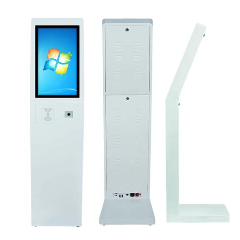 Automatic Queuing Number Display System Kiosk Lcd Touch Screen Ticket