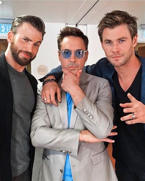 Chris Evans And Robert Downey Jr Robert Downey Jr Trolls Chris Evans