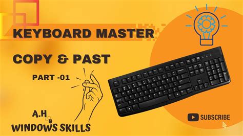 How To Shortcut Copy Paste Using Keyboard On Windows Computer Keyboard Shortcut Keyboard