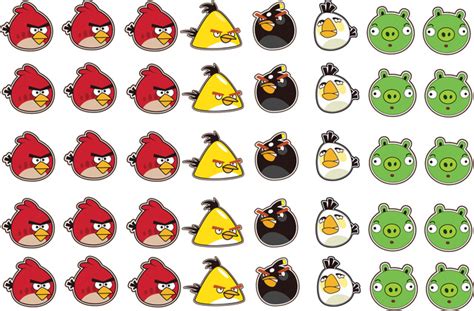 Moldes Para Angry Birds Imagui