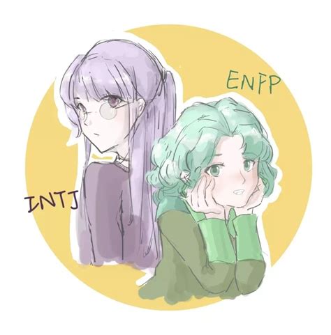 Intj X Enfp Em 2022 Mbti Casal Manga Casais Manga De Anime