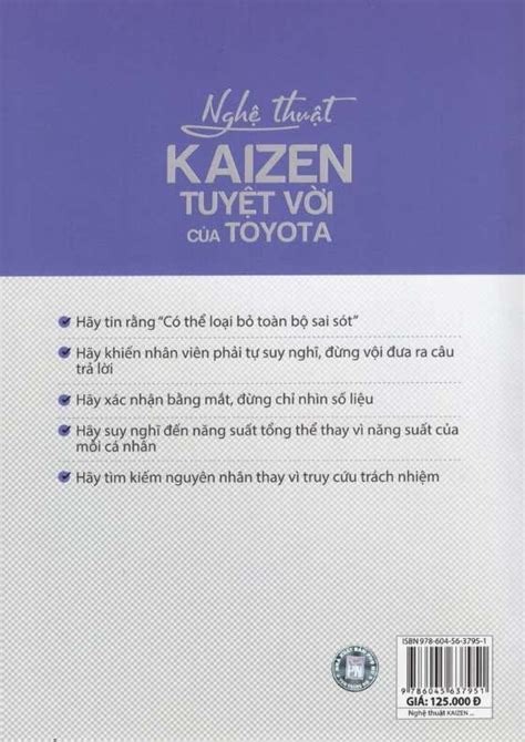 Ngh Thu T Kaizen Tuy T V I C A Toyota Bkeshop Nh S Ch Tinh Hoa