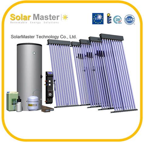 2016 Evacuated Split Pressurized Solar Hot Water System Solar Hot Water And Solar Water Heater