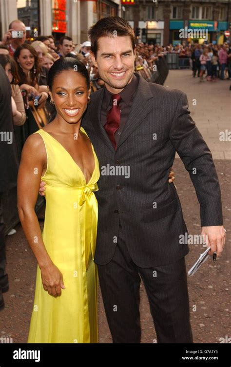 Jada Pinkett-Smith UK premiere of Collateral Stock Photo - Alamy