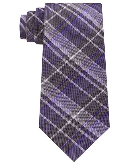 Kenneth Cole Reaction Mens Plaid Tie Macys