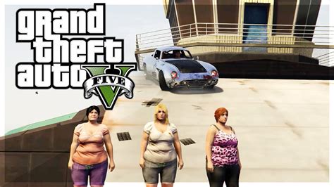 Gta 5 Fun With Mods Fat Olympics Youtube