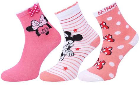 Sarcia Eu Haussocken 3x Pink Weiß Aprikosenfarbige Socken Für Mädchen