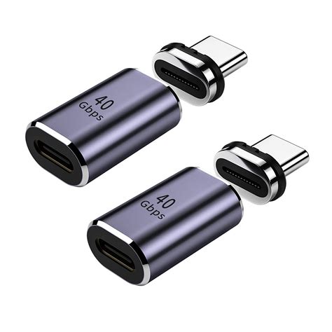 Magnetic Usb C 40gbps Adapterusb4 Magnetic Adapter40gbps Data