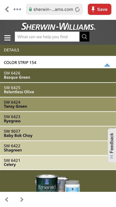 Sherwin Williams Celery 6421