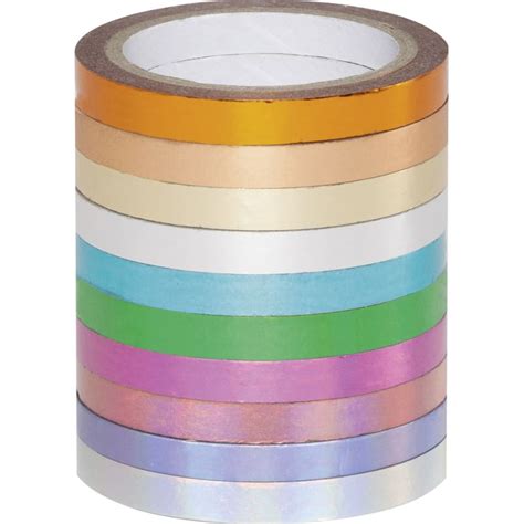 Folia Deko Klebeband Washi Tape Hotfoil Er Set