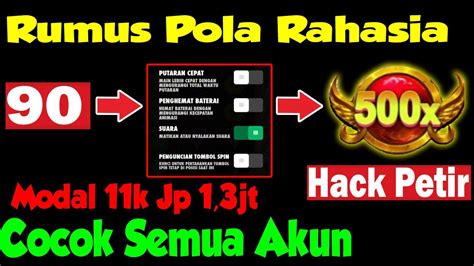 Rahasia Pola Yang Di Kunci Admin Slot Pola Rahasia Hack Petir Merah