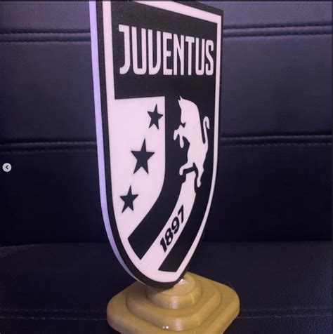 Free STL file Juventus Turin Logo Crest Multicolour・3D printer model to ...