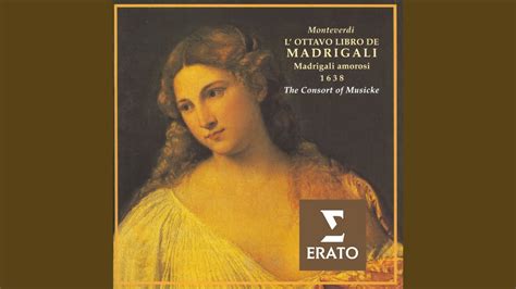 Madrigals Book Madrigali Guerrieri Et Amorosi Libro Ottavo