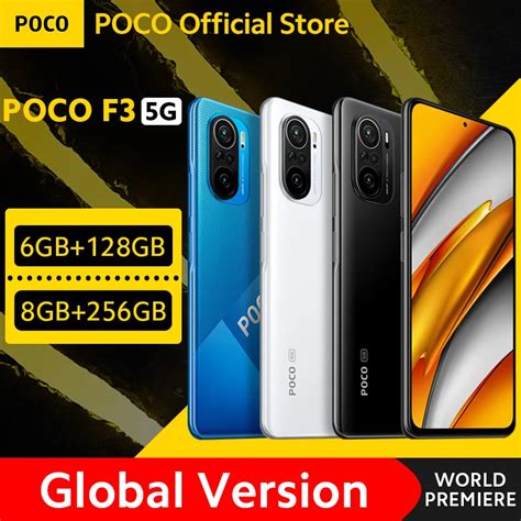 World Premiere In Stock Global Version POCO F3 5G Smartphone