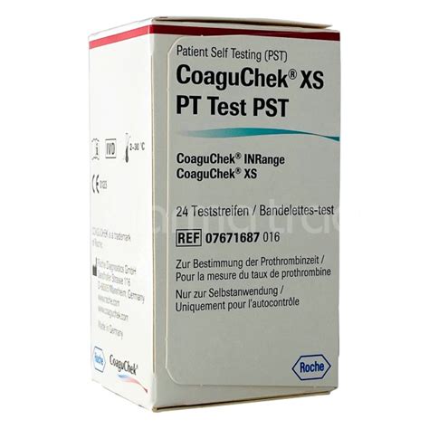 Coaguchek Xs Pt Test Pst Teststreifen Tk Pharma Trade