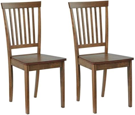 Progressive® Furniture Southport Court 2 Piece Walnut Dining Chair Set