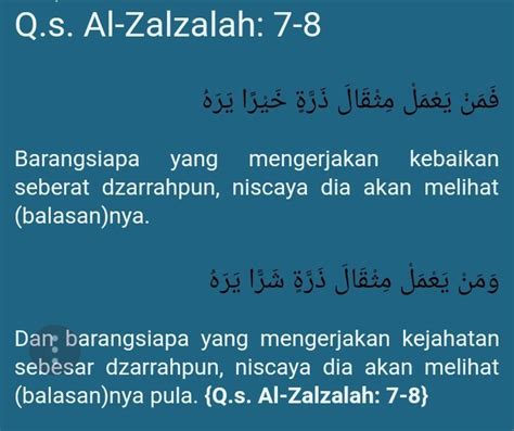 📖📖 Tafsir Surat az-Zalzalah Ayat 7-8 – SALAFY CIREBON