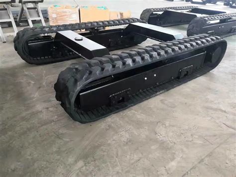 Steel Rubber Track Chassis From Ton To T Steel Undercarriage For