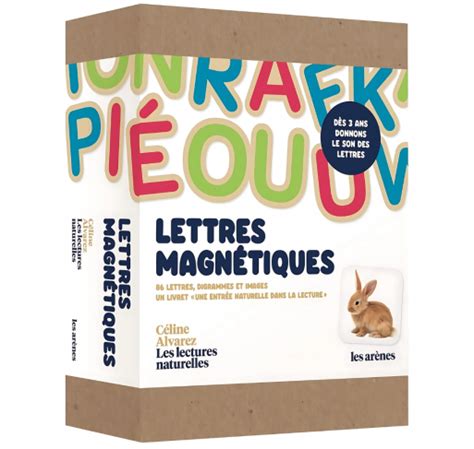 Coffret Lettres Magn Tiques C Line Alvarez