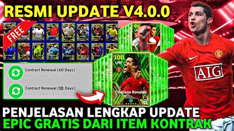 CARA TUKAR ITEM KONTRAK MENJADI EPIC GRATIS TANGGAL UPDATE V4 0 0