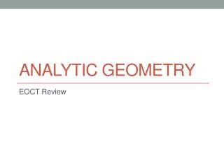 Ppt Introduction To Analytic Geometry Powerpoint Presentation