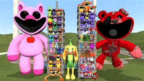 Destroy All D Catnap Smiling Critters Poppy Playtime Freddy Fazbear