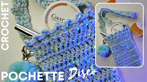 TUTORIEL POCHETTE AU CROCHET DÉBUTANT FACILE RAPIDE pochette