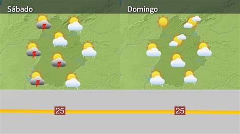 El Sábado Llega Con Chubascos Y Tormentas Canal Extremadura