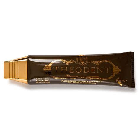 Theodent Toothpaste Flouride Free Luxury Mint Classic 34 Oz