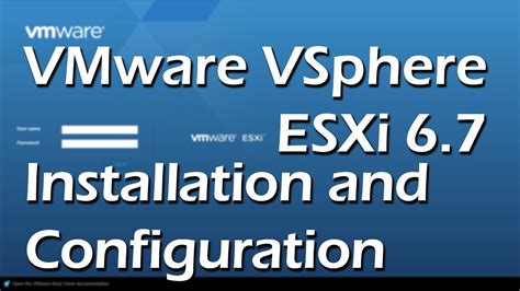 Vmware Vsphere Esxi Installation And Configuration Tutorial Part