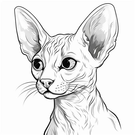 Premium Vector Cornish Rex Kitten Cat