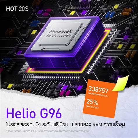 ฟร พดลมระบายความรอนมอถอ มลคา 499 Infinix Hot 20S 8128GB เพมแรมสงสด 13GB ส SONIC