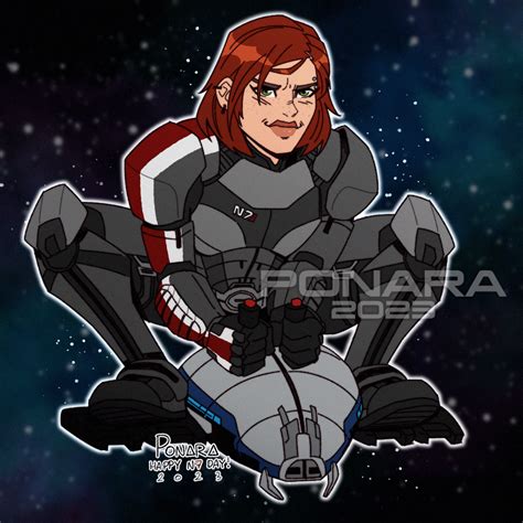 Happy N7 Day With A Femshep Fanart By Me Rmasseffect