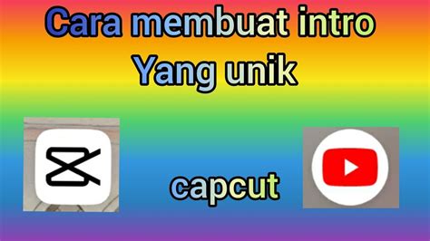 Cara Membuat Intro Opening Youtube