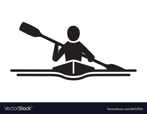 Rowing Royalty Free Vector Image Vectorstock