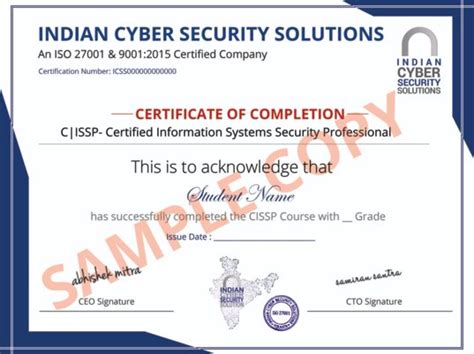 Cissp Training In India Cissp Course In India Cissp Training Institute In India Icss