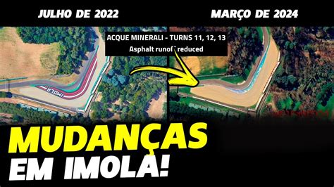 Veja As Mudan As Feitas No Circuito De Imola Para A Corrida Da Semana