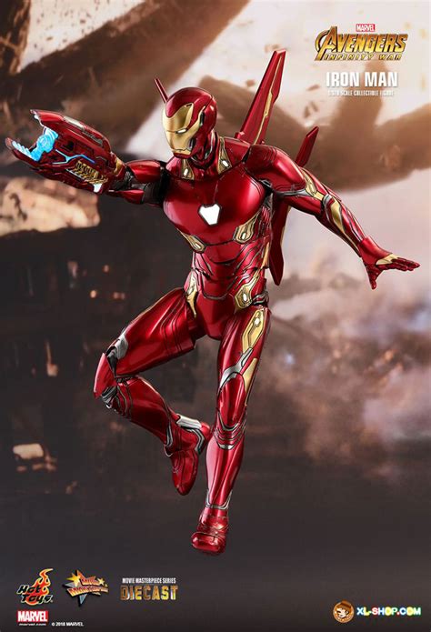 Hot Toys MMS D Avengers Infinity War Th Scale Iron Man Mark L Collectible Figure